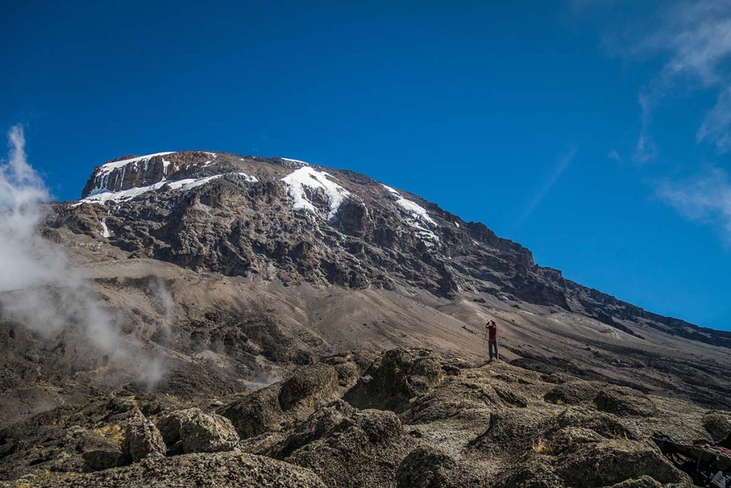 Mount Kilimanjaro view to the top