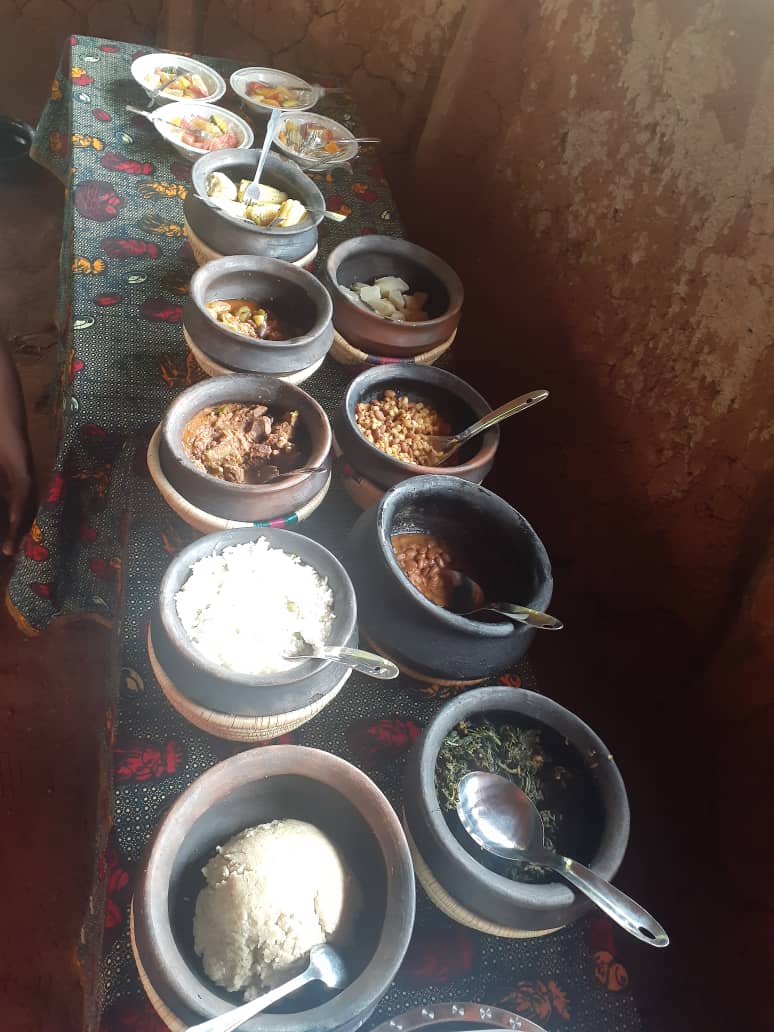 Mbulu tribe feast