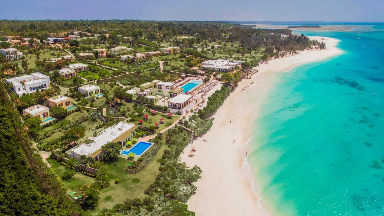 Zanzibar Island pristine beach