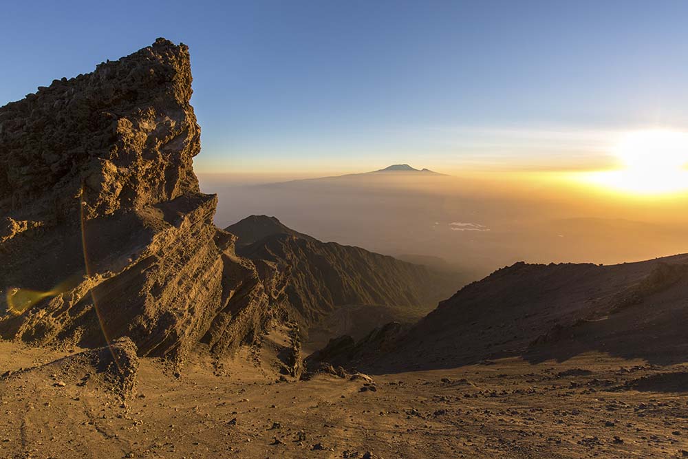 Mt Mery view of Kilimanjaro